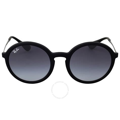 ray-ban round grey gradient sunglasses